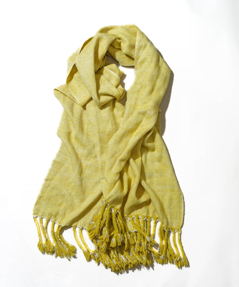 YAK WOOL FRINGE STOLE | CTHY 