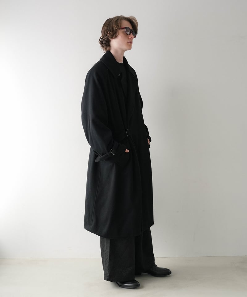 Lui's タイロッケンコート　2021aw ブラック Lui's タイロッケンコート 2021aw ブラック