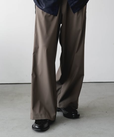 LUXURY MATERIAL Super120’s BISHU WOOL JEWEL TROUSERS
