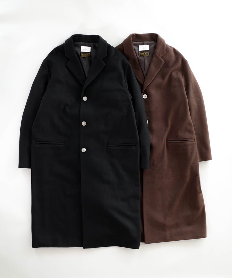 高評価！ Super 140's Jackal CHESTER COAT チェスターコート