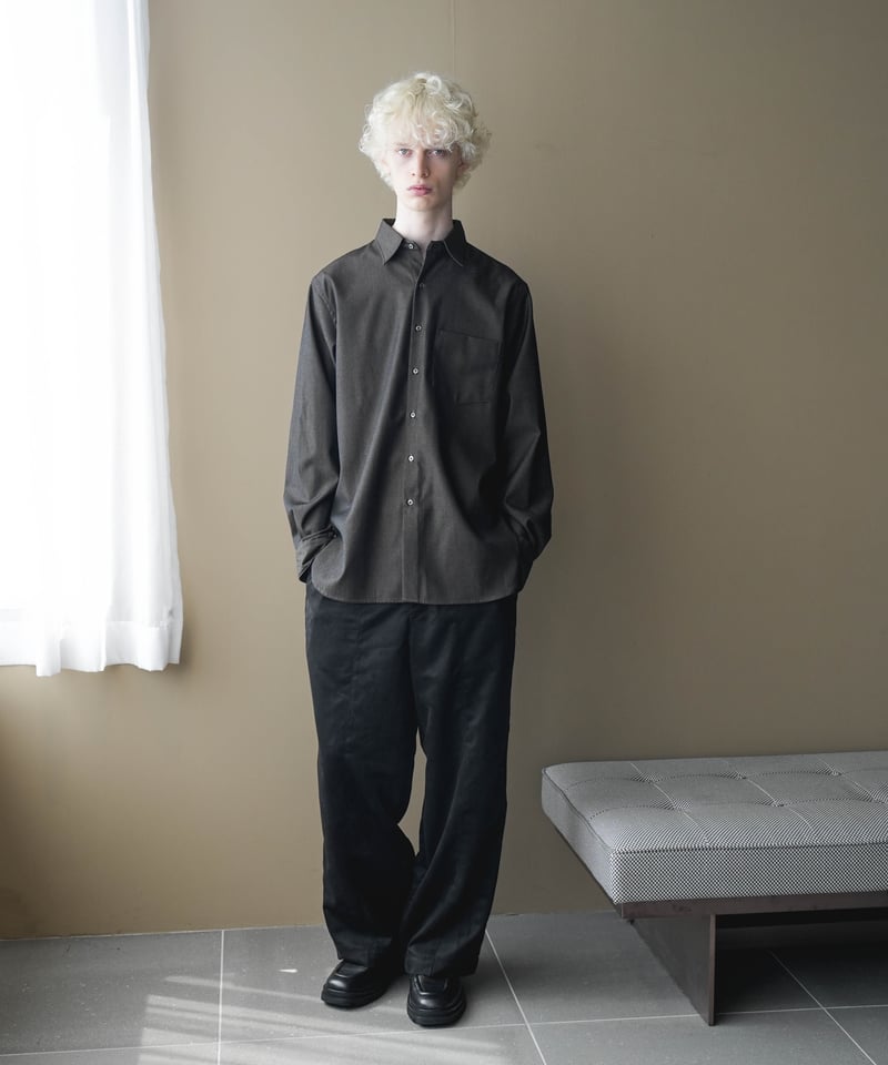 LUXURY MATERIAL BISHU WOOL SHIRT | CTHY