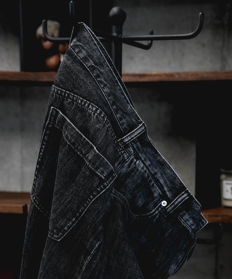 超甘撚り VINTAGE BAGGY JEANS by KUROKI