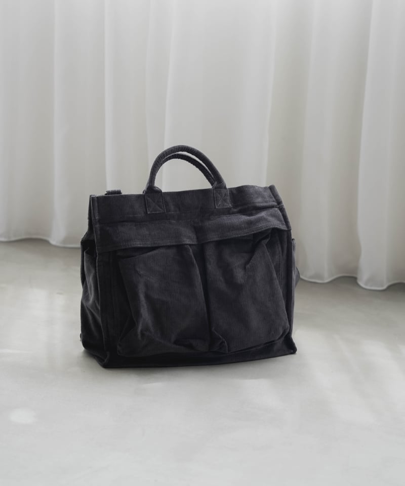 バッグ CTHY LEATHER MINI HELMET BAG VINTAGE CORDUROY HELMET BAG | CTHY