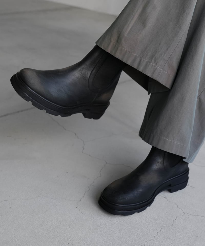 靴 SST VEIN EMBOSSED COW LEATHER CTHY＋VEIN】COW LEATHER LOAFERS [EMBOSSED / ANTI