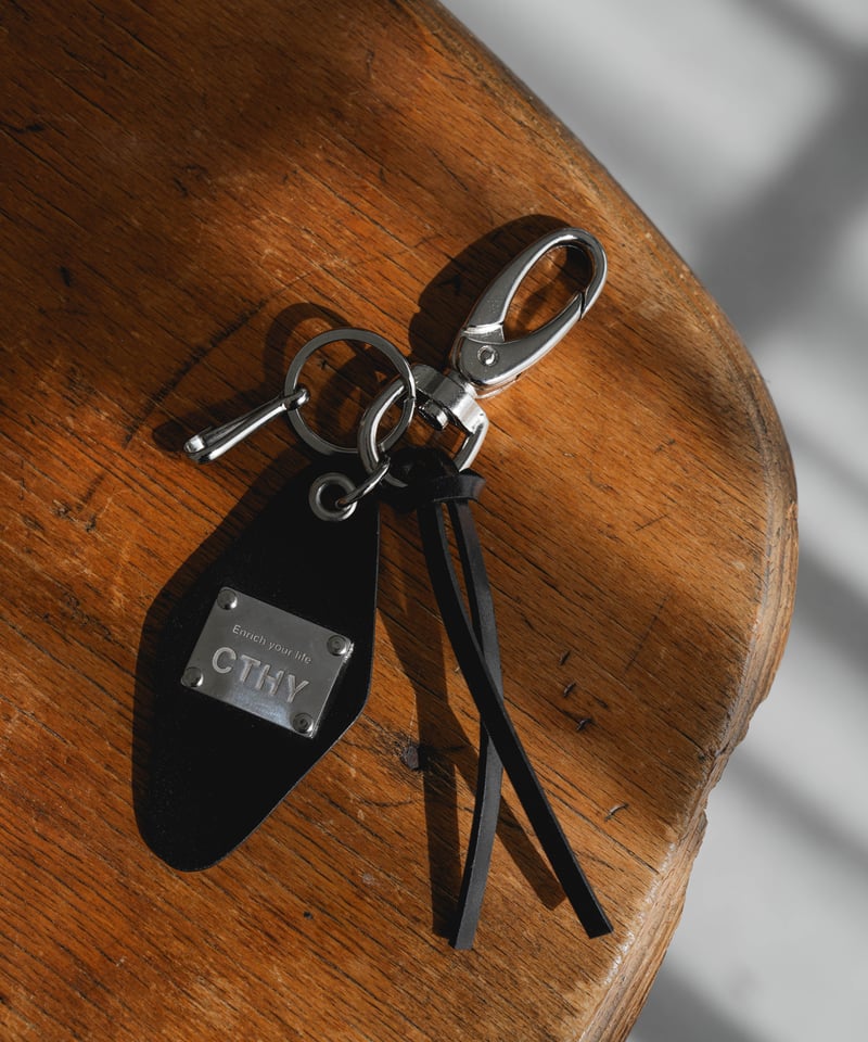 小物 CTHY LEATHER ROOM KEYRING by BRIDLE LUXURY MATERIAL CORDVAN ROOM KEYRING | CTHY