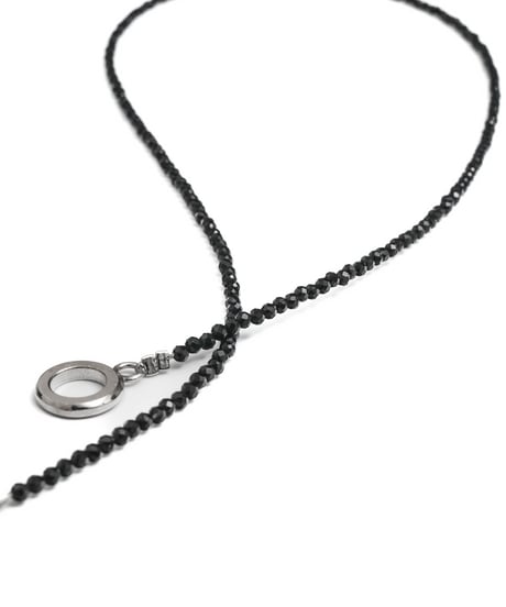 CTHY MANTEL NECKLACE “BLACK ONYX”