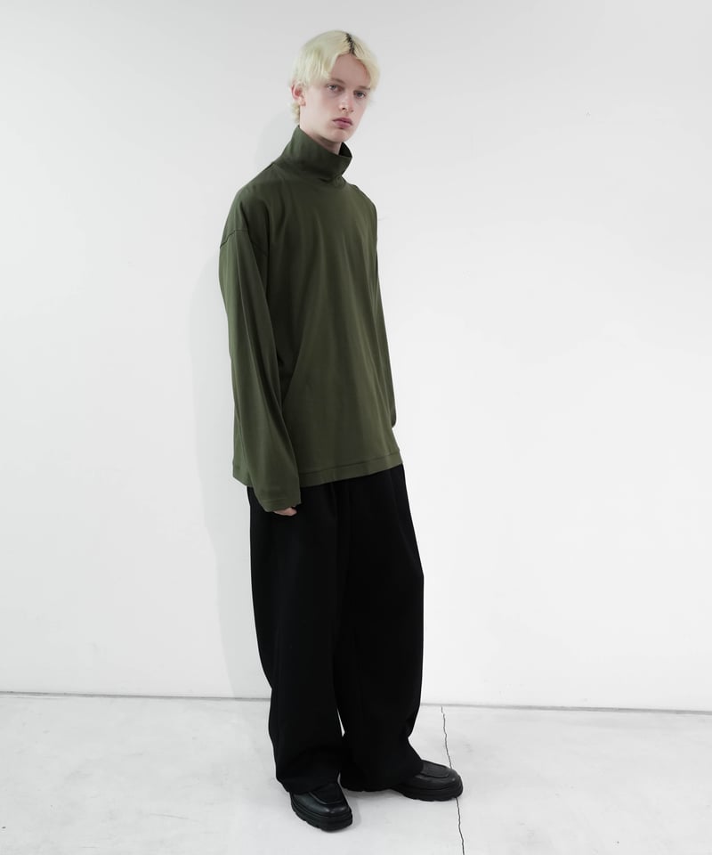 メンズウェア SUVIN PLATINUM SMOOTH LONG SLEEVE TURTLE メンズ