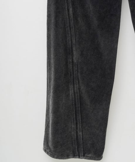 VINTAGE 3D CUTTING FADE VELOURS PANTS