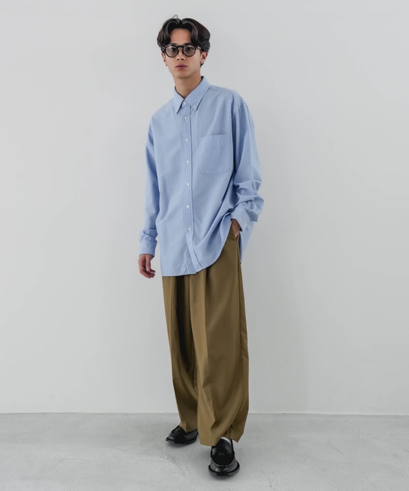 ［CTHY］TWILL WIDE TAPERED SLACKS TWILL WIDE TAPERED SLACKS | CTHY