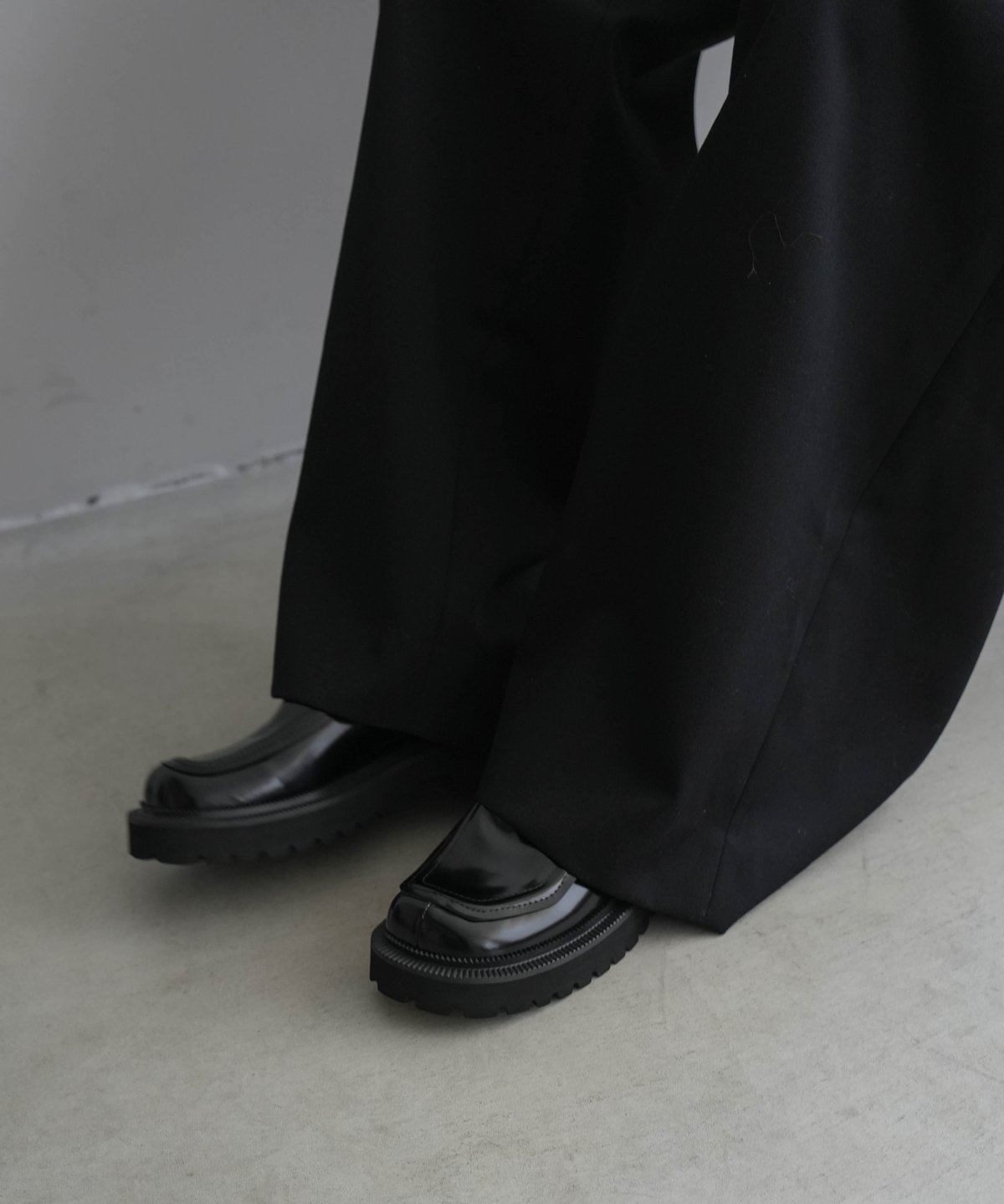 CTHY LEATHER FACET LOAFER サイズ0 室内試着のみ LEATHER FACET LOAFER | CTHY