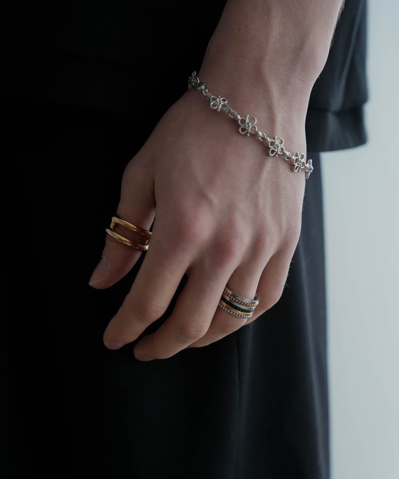 organic ring CTHY HERITAGE ロジウムシルバー13号 C