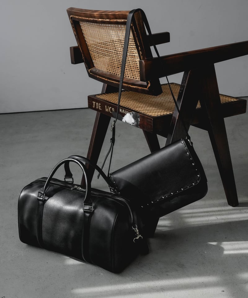 18 【CTHY＋Rich I】LEATHER STUDS BAG by Annonay |