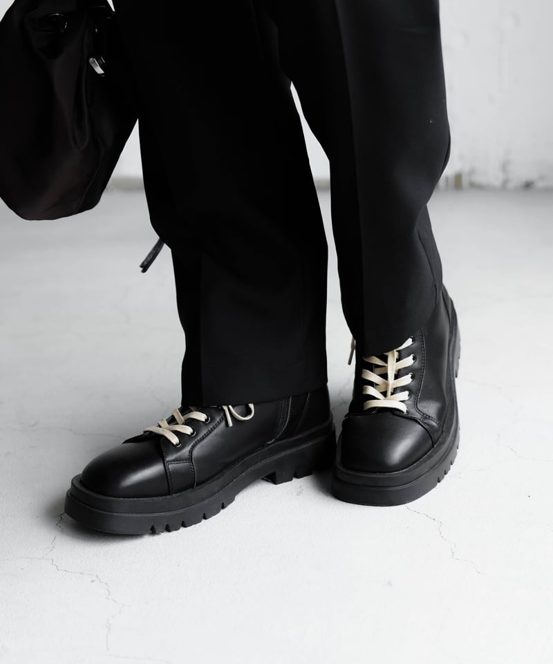 DOUBLE SOLE LETHER BOOTS | CTHY