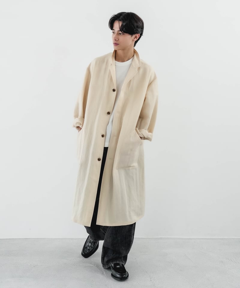 TENCEL WOOL ATELIER COAT | CTHY