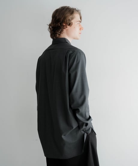 LUXURY MATERIAL CLASSIC SHIRT by Super140’s BISHU WOOL