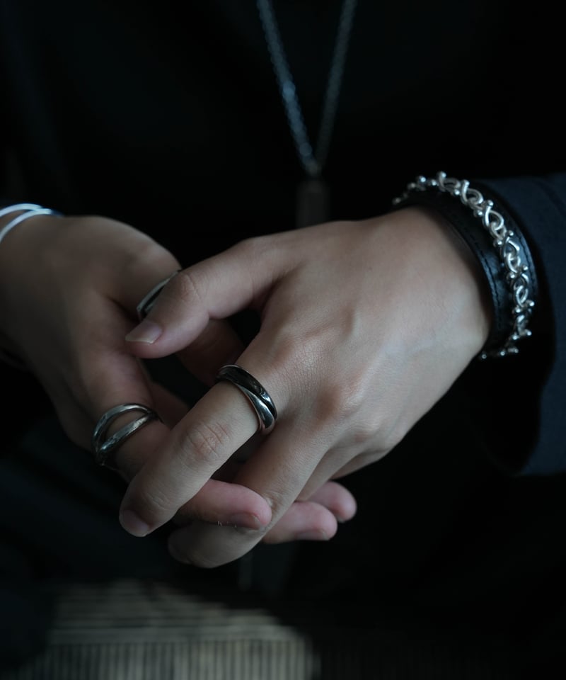 【新品】CTHY GIMMEL RING ギメルリング 二連 ブラック 17号 m34338768937_1.jpg?1740777834