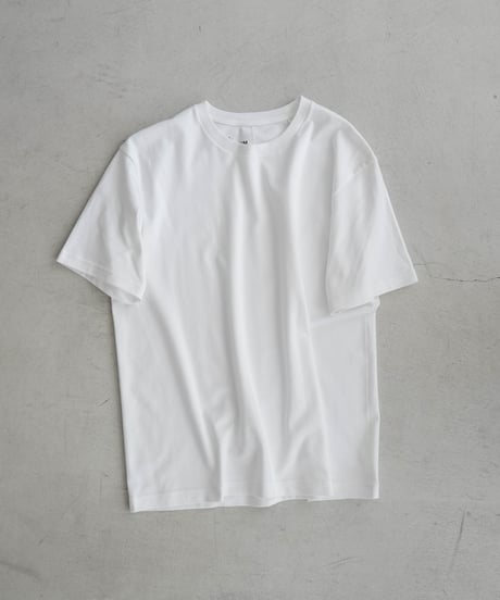 LUXURY MATERIAL SUVIN PLATINUM  H/S TEE 【JUST】
