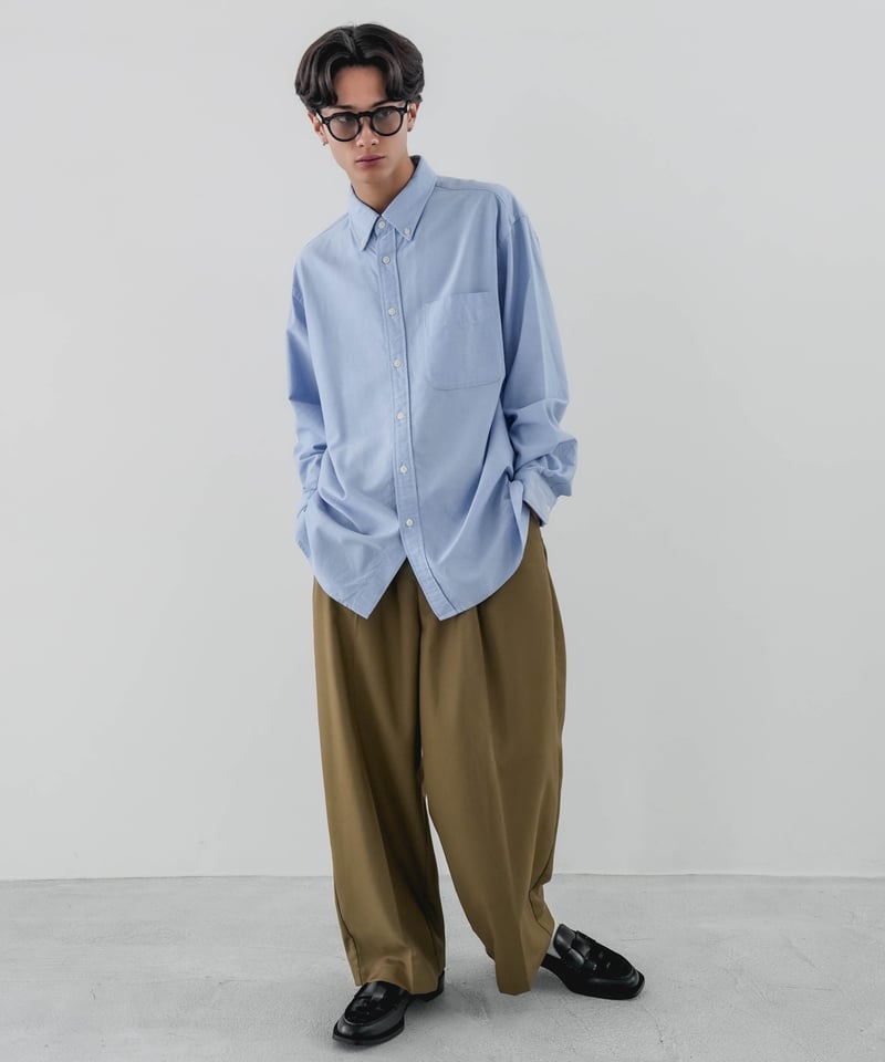 ［CTHY］TWILL WIDE TAPERED SLACKS TWILL WIDE TAPERED SLACKS | CTHY