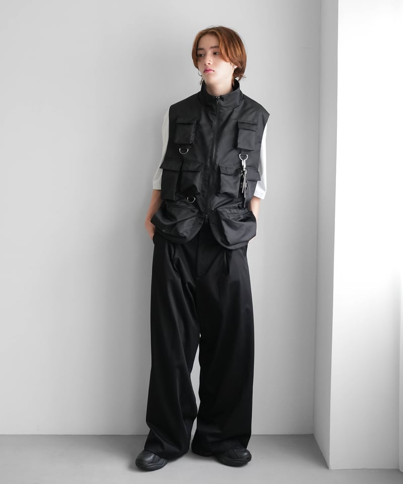 LUXURY MATERIAL MULTI TECH VEST by LIMONTA ITAL