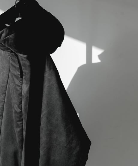 AEROGEL×SEA ISLAND MICROFIBER SUEDE HOODED BLOUSON
