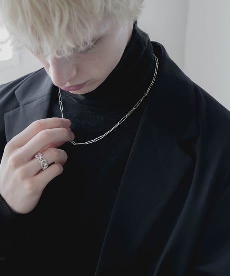 LINK CHAIN NECKLACE by Silver925