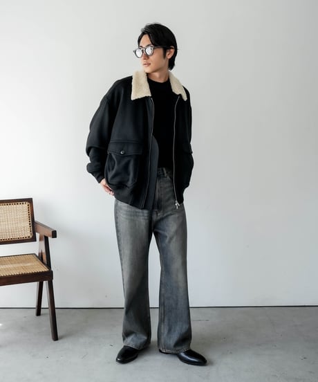 LUXURY MATERIAL G-1 JACKET by WOOL CASHMERE
