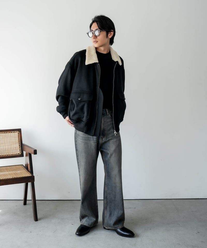 LUXURY MATERIAL G-1 JACKET by WOOL CASHMERE | CTHY