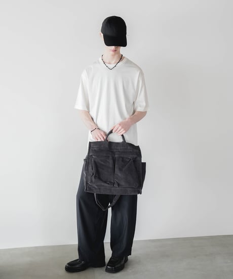 VINTAGE CORDUROY HELMET BAG
