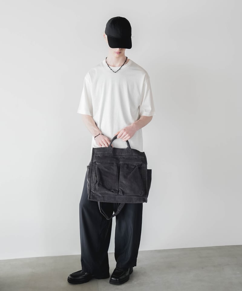 VINTAGE CORDUROY HELMET BAG | CTHY
