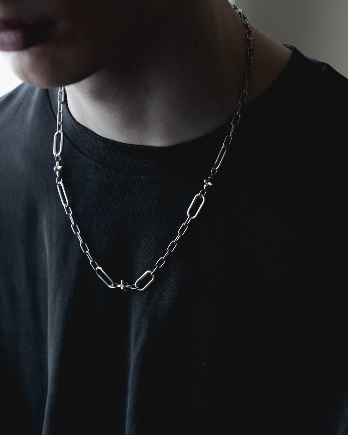 CTHY シルバー チェーン ネックレス MIX CHAIN NECKLACE | CTHY