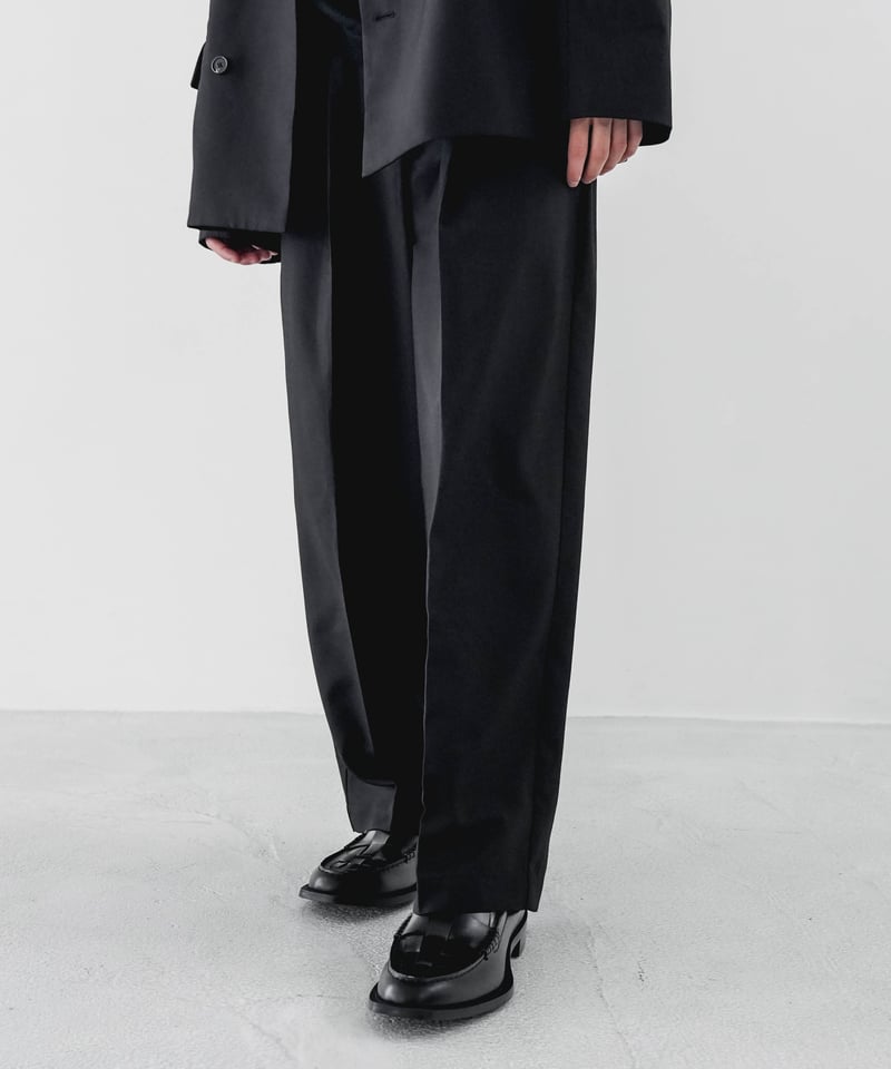 ［CTHY］TWILL WIDE TAPERED SLACKS TWILL WIDE TAPERED SLACKS | CTHY
