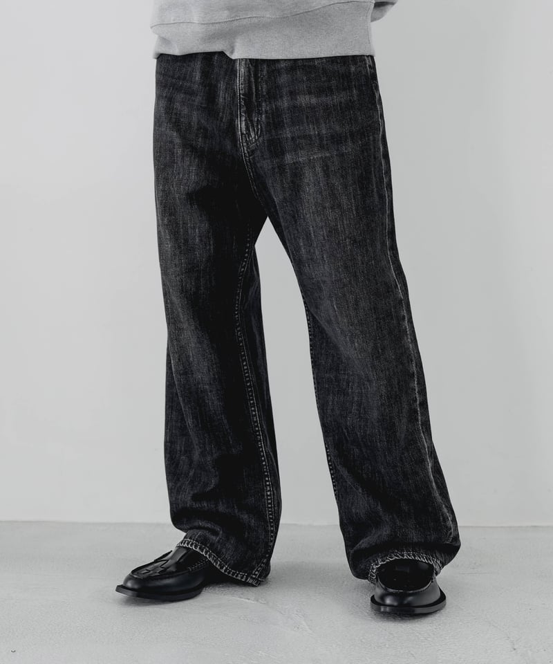 【CTHY】超甘撚り VINTAGE WIDE JEANS by KUROKI CTHY 超甘撚り VINTAGE WIDE JEANS by KUROKI CTHY 超甘撚り VINTAGE