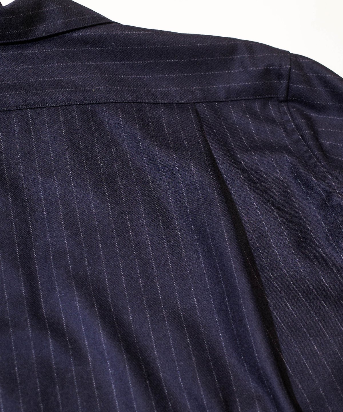 HIGH-END FLANNELANA WOOL SLIT LONG SHIRTS | CTHY 