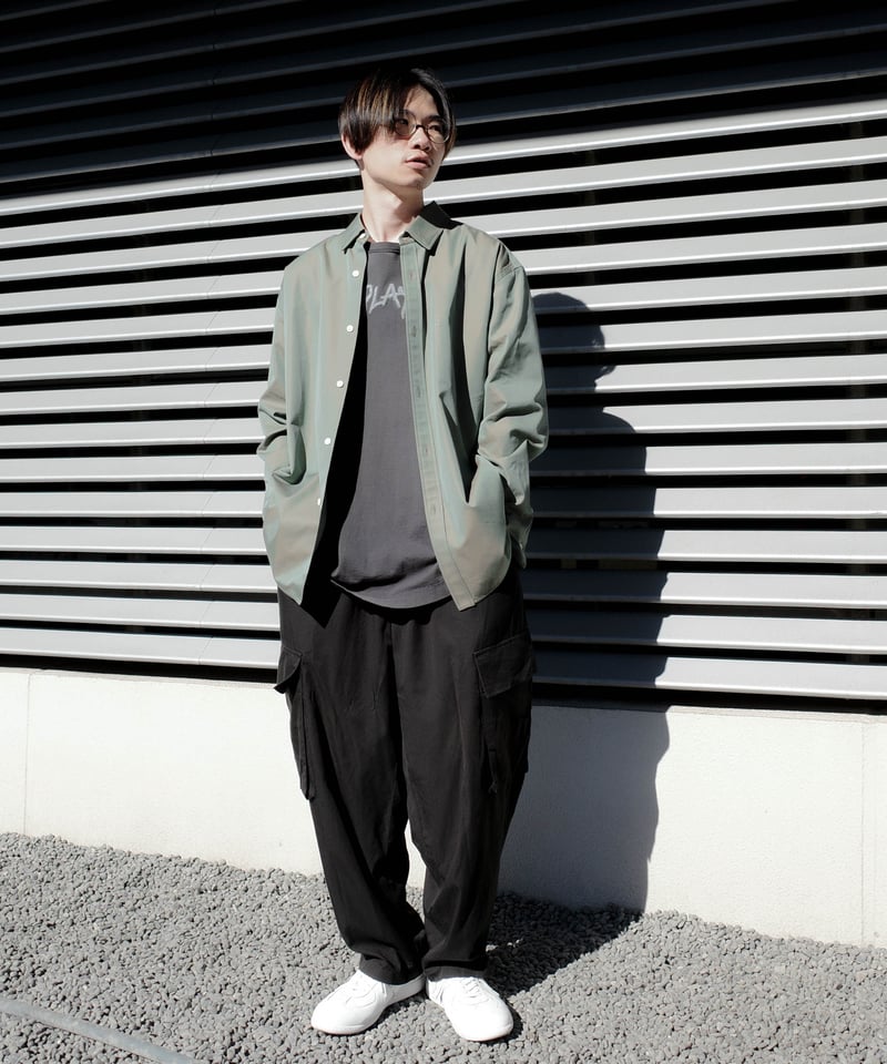 【RePLAY】COTTON SILK SHIRT JACKET