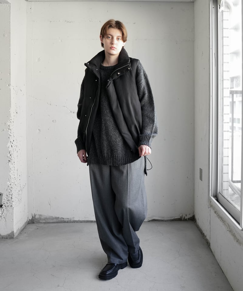 CTHY＋VEIN】COW LEATHER SIDE GORE BOOTS [EMBOSSE