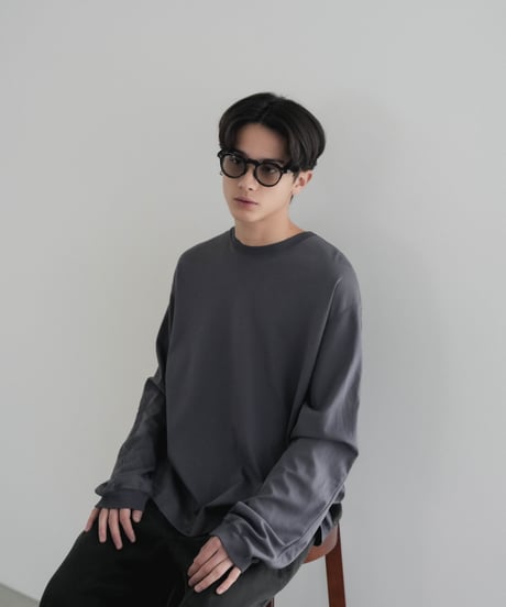 【CTHY + VEIN】 LUXURY MATERIAL SUVIN PLATINUM LONG SLEEVE CUTSEW