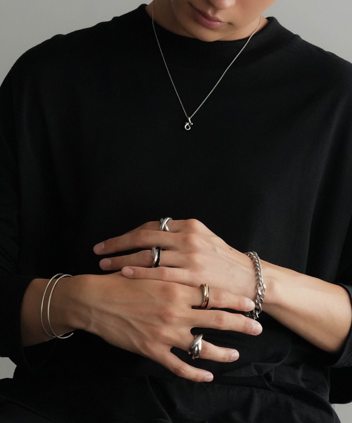 CTHY HERITAGE BANGLE RHODIUM SILVER バングル CTHY BANGLE | CTHY