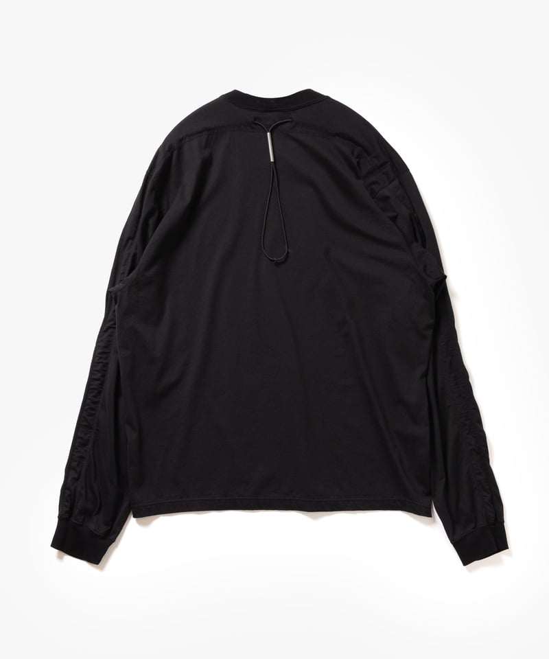VEIN27SS] 100/3 SUEDE JERSEY VESSEL L/S TEE |