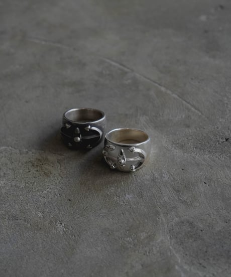 ANCHOR STUDS RING by artisan