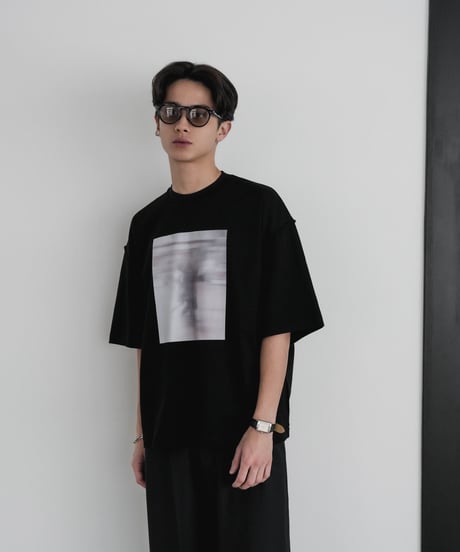 LUXURY MATERIAL SUVIN PLATINUM  H/S TEE 【LOOSE】