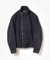 [VEIN27SS] SULFUR DYE DUCK DOUBLE-ZIP BLOUSON