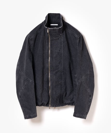 [VEIN27SS] SULFUR DYE DUCK DOUBLE-ZIP BLOUSON