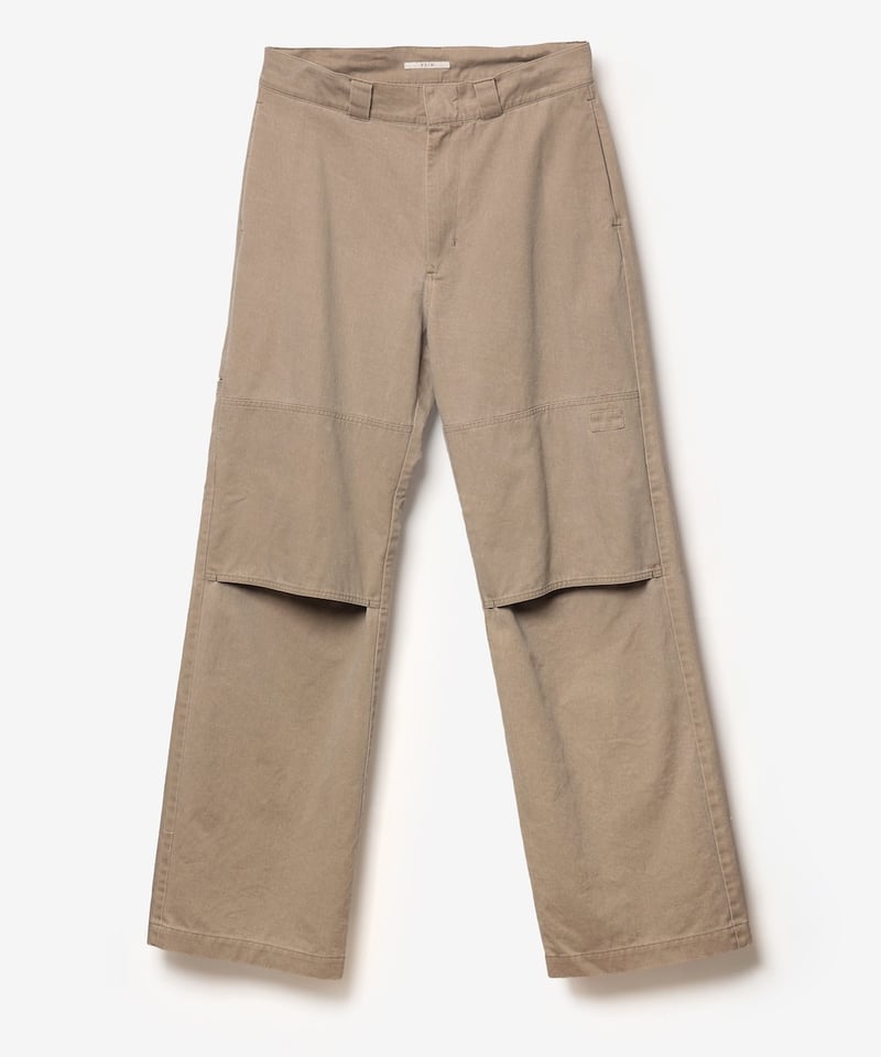 VEIN26SS]SULFUR DYED CHINO CLOTH WORK TROUSERS