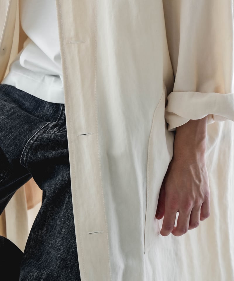 TENCEL WOOL ATELIER COAT | CTHY