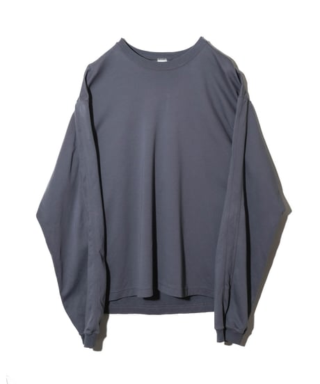 【CTHY + VEIN】 LUXURY MATERIAL SUVIN PLATINUM LONG SLEEVE CUTSEW
