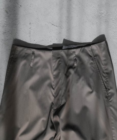 LUXURY MATERIAL Super120’s BISHU WOOL JEWEL TROUSERS