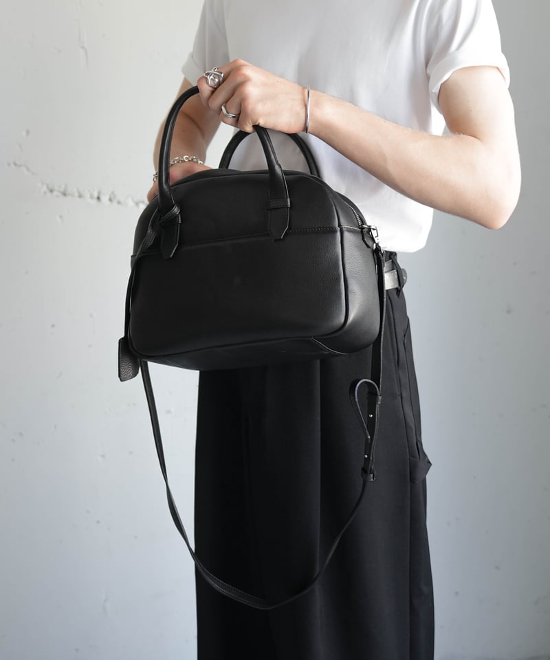 CTHY×Rich I　LEATHER MINI HELMET BAG　アノネイ CTHY＋Rich I】PREMIUM HIGH-END LEATHER TRAVEL BA