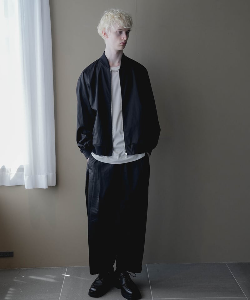 COATING Supima Cotton WIDE SAROUEL UNCLE PANTS
