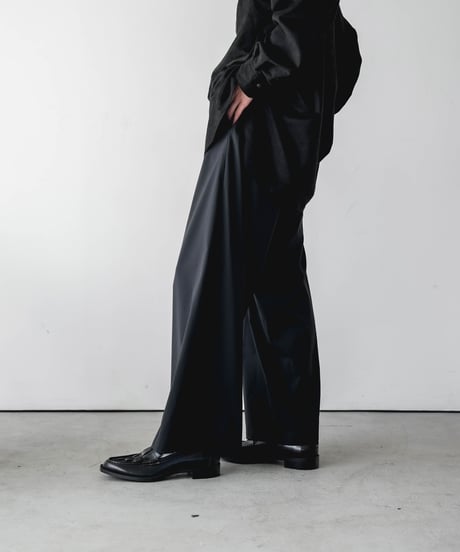 LUXURY MATERIAL Super120’s BISHU WOOL JEWEL TROUSERS