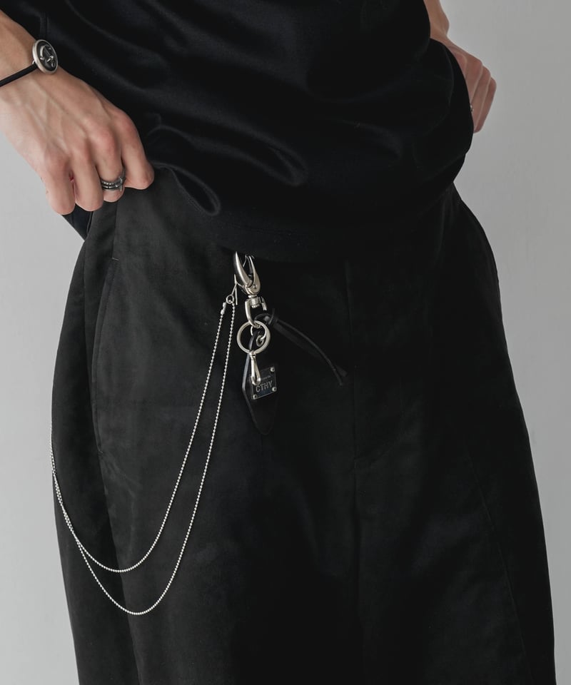 LUXURY MATERIAL CORDVAN ROOM KEYRING | CTHY